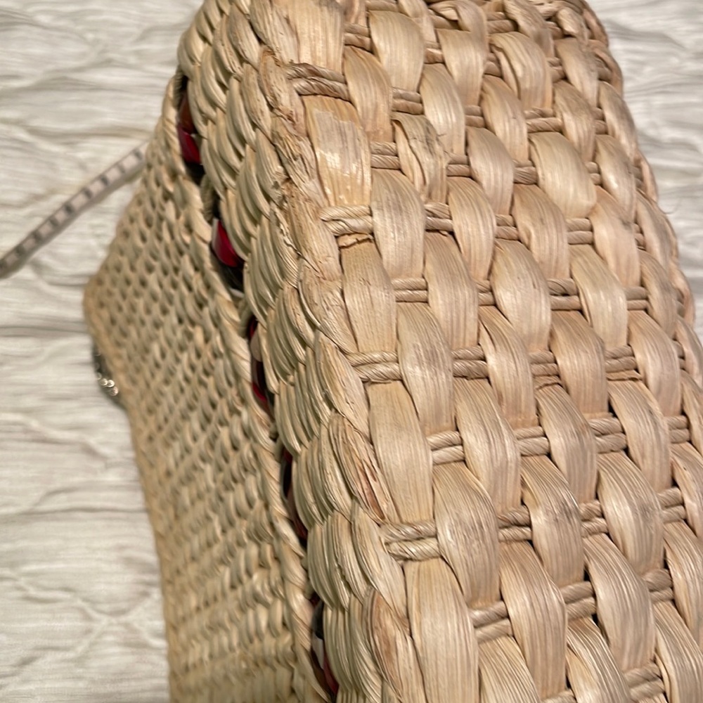 Vintage Brighton straw purse - Picture 5 of 16